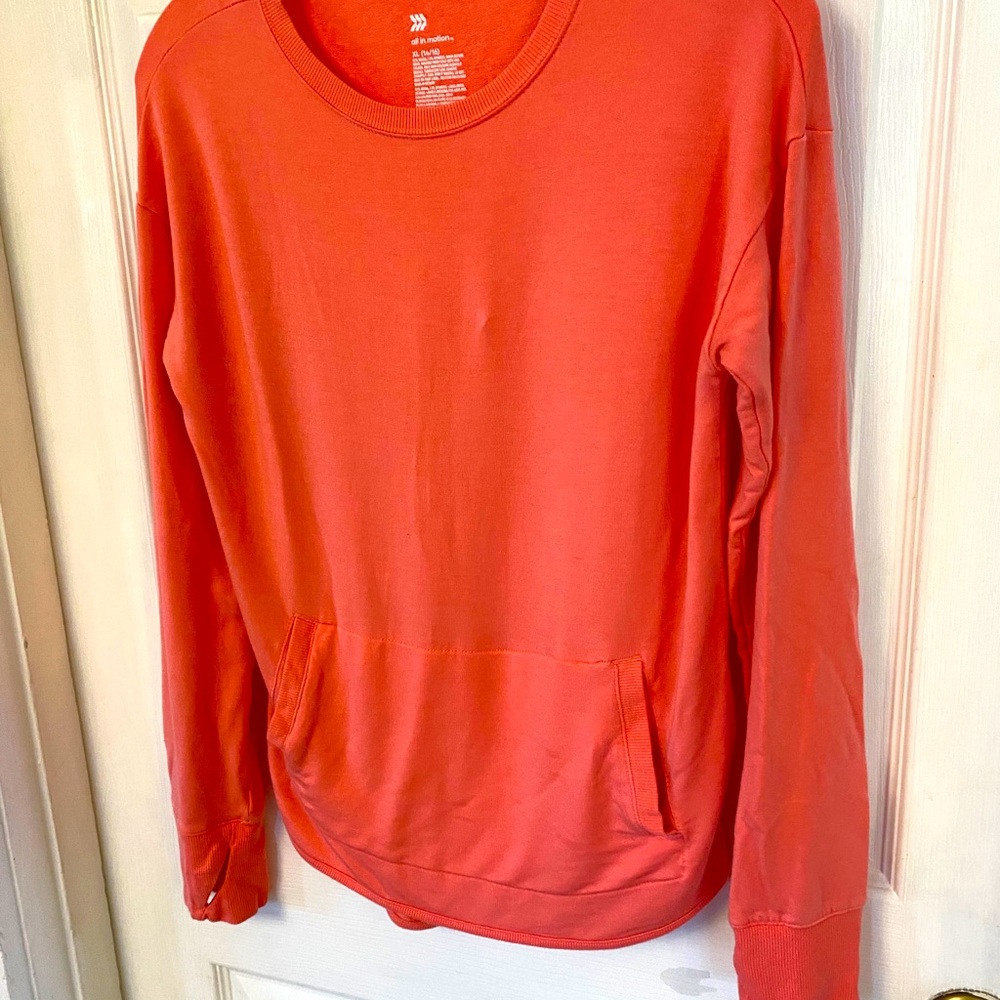 All In Motion Girls Lightweight Sweatshirt